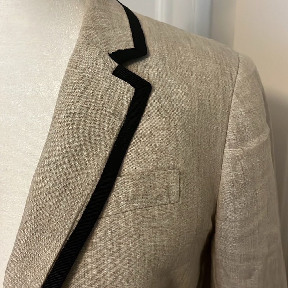 J. Crew Linen Schoolboy Blazer - Picture 2 of 9